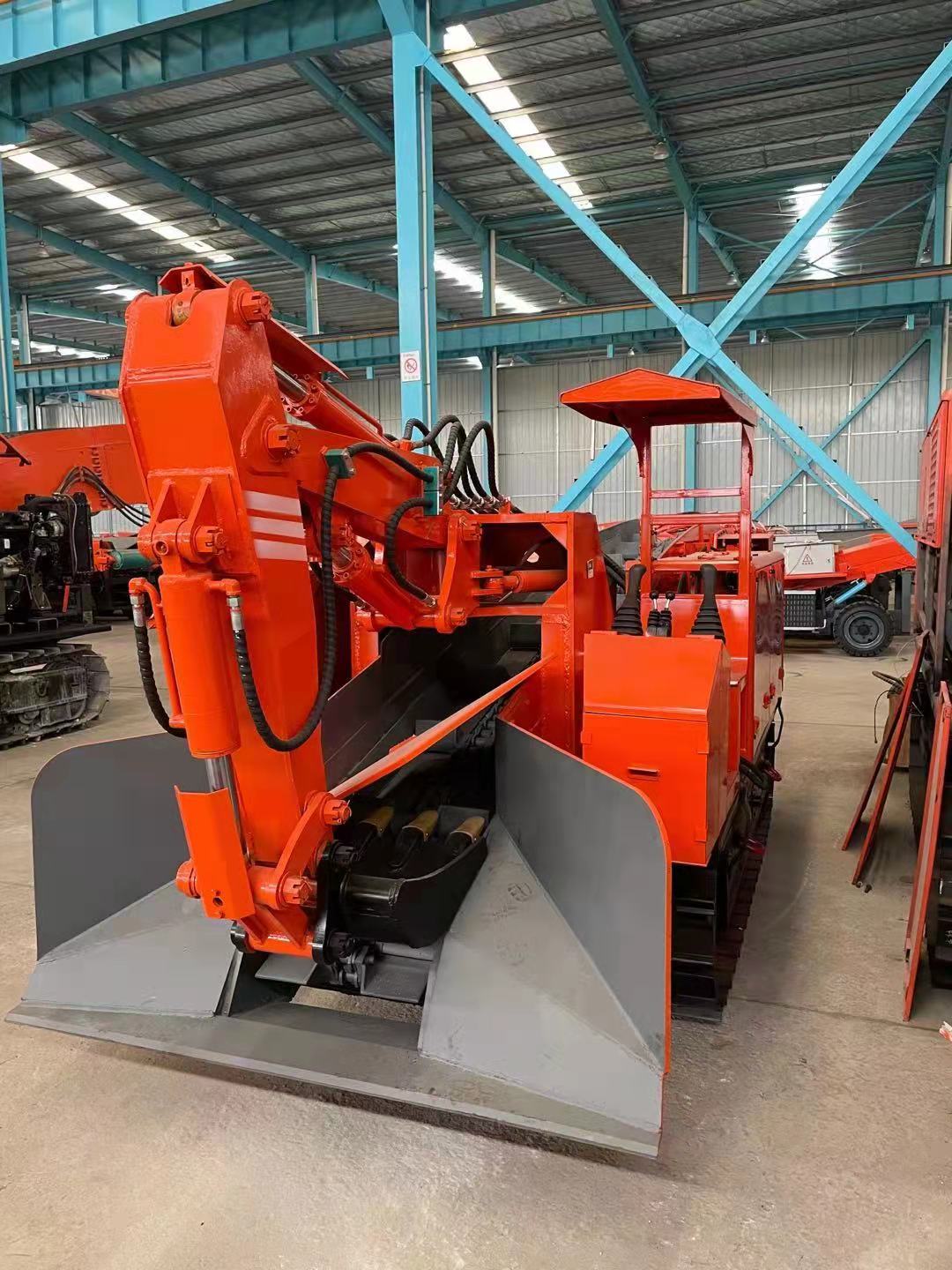 礦用履帶扒渣機沒有電等于沒有動力，如何工作？*看點不一樣的